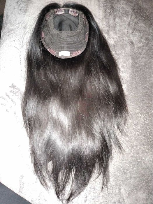 Topper wlosy naturalne 55 cm Hair Lux