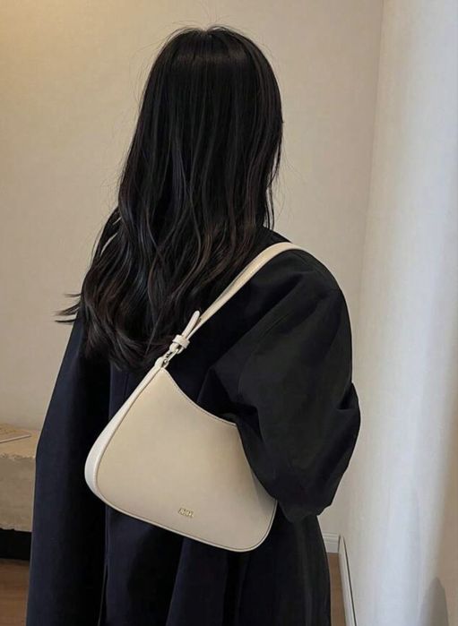 Carteira bege / creme