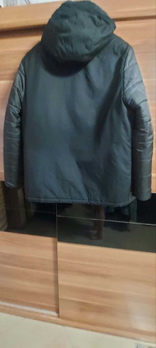 kurtka męska Adidas z kapturem rozmiar L zimowa