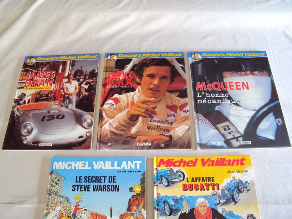 Michel Vaillant - 3 Livros (edições em francês)