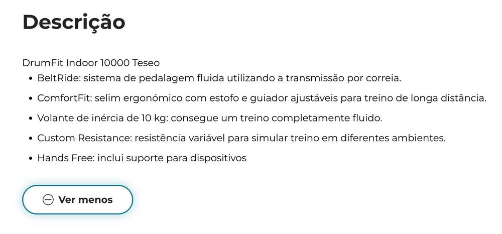 Bicicleta Estática cecotec