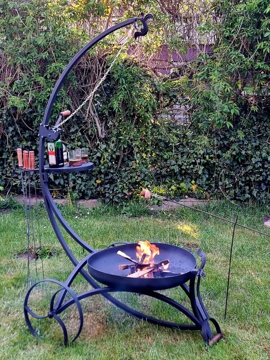 Grill  ogrodowy stalowy