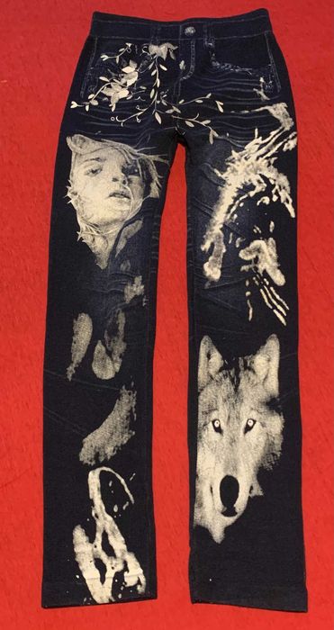 Красивые плотные лосины леггинсы (имитация под джинсы)8-10 лет