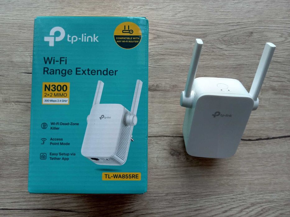 TP-Link TL-WA855RE – wzmacniacz Wi-Fi – używany, prawie nowy