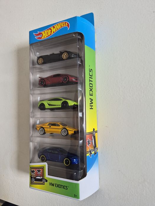 HW Exotics Pack 5x Hot Wheels 2019
