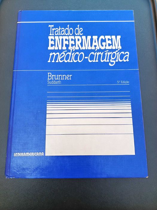 Coleção "Tratado de Enfermagem Médico-Cirúrgica" (4 vol), de Brunner & Suddarth