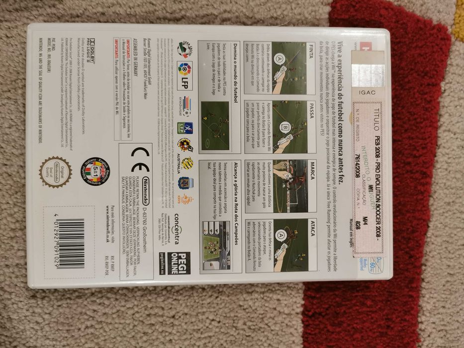 Pro Evolution Soccer 2008 Wii