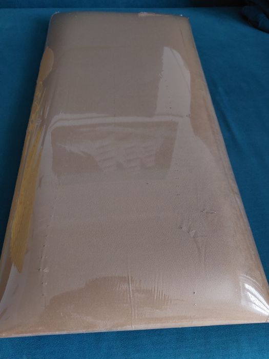 Panel ścienny tapicerowany prostokąt 60x30 cm złoty 2214 nowy