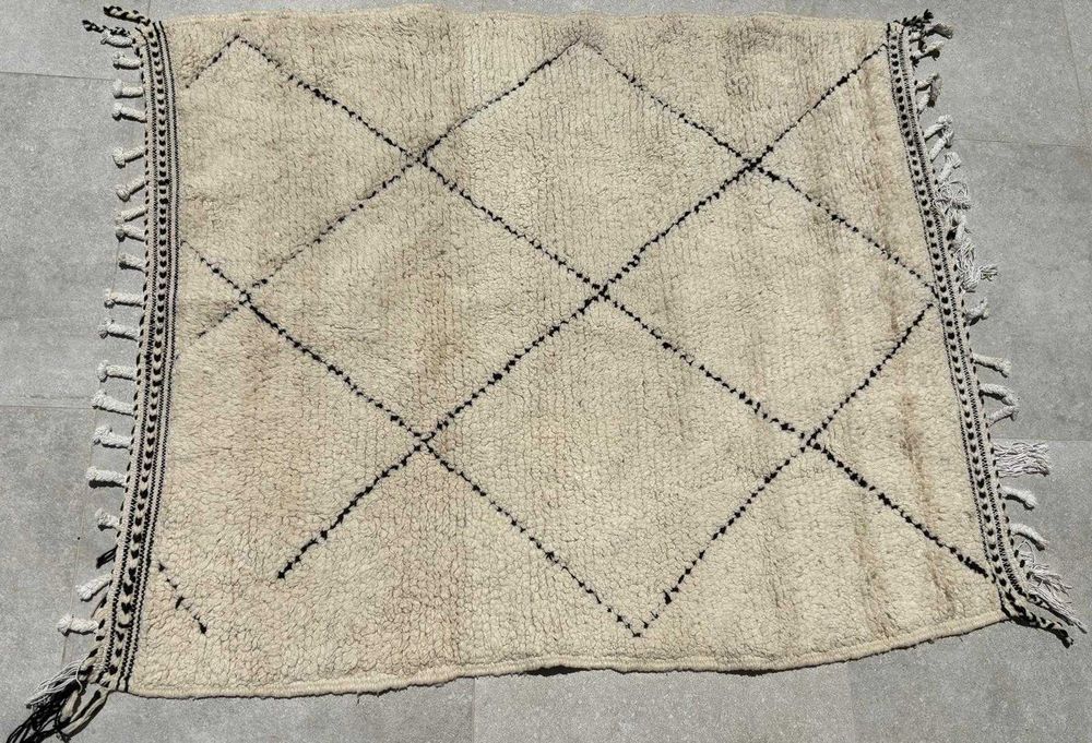 Tapete Marroquino em Lã / Handmade Moroccan Wool Rug
