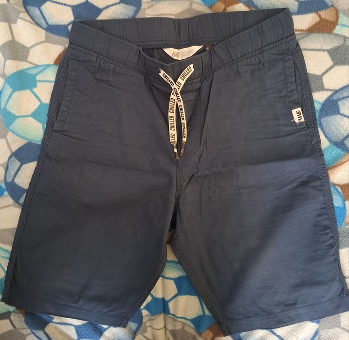 Spodenki chłopięce granatowe