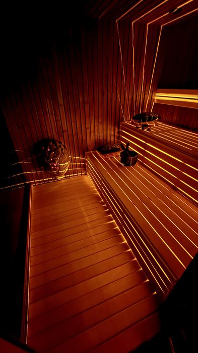 Sauna ogrodowa zewnetrzna z montażem. Na wymiar