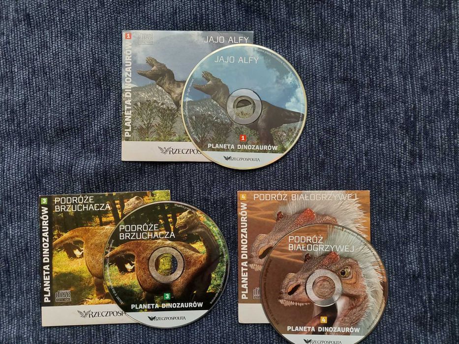 Planeta Dinozaurów zestaw 3 DVD