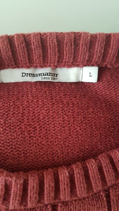 Sweter męski Dressmann, rozm.L