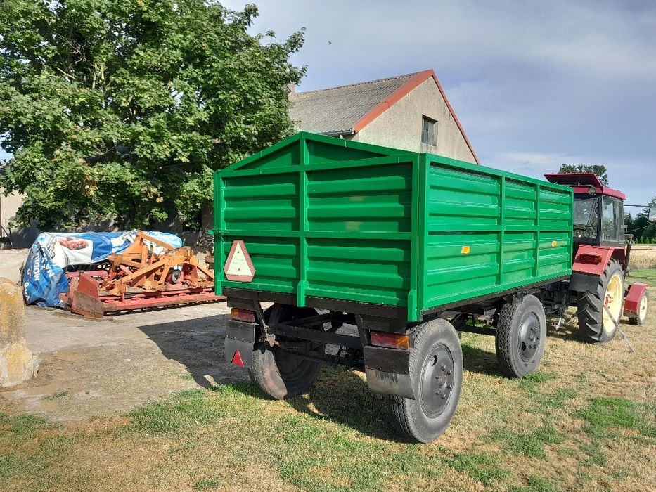 Przyczepa D35 o ładowności 6 ton