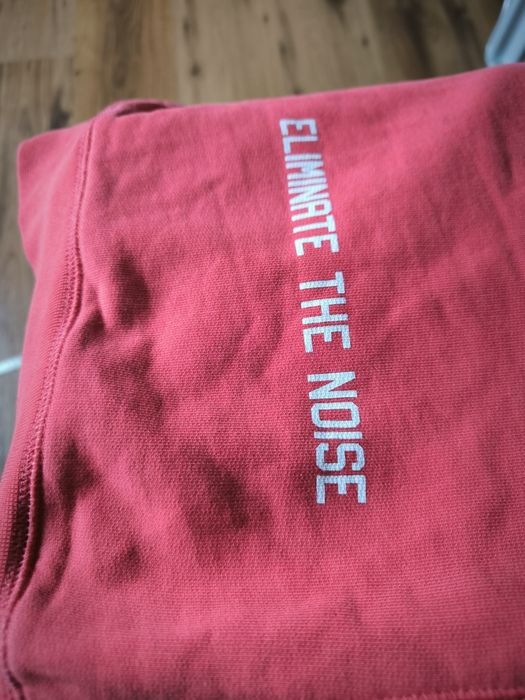 Tim Coppens bluza z kapturem unisex S damska kangurka czerwona