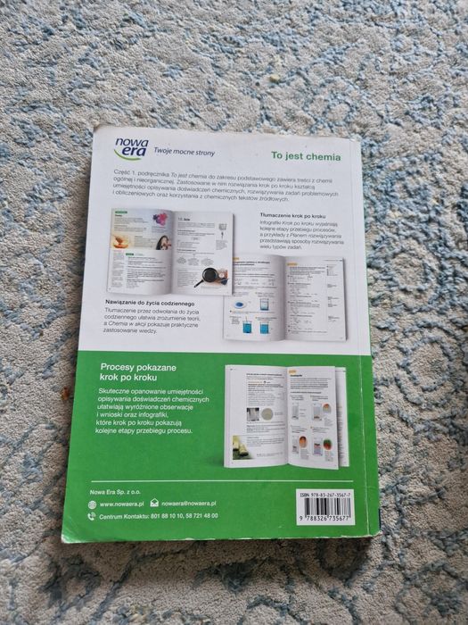 To jest chemia 1. Zakres podstawowy.  Podręcznik