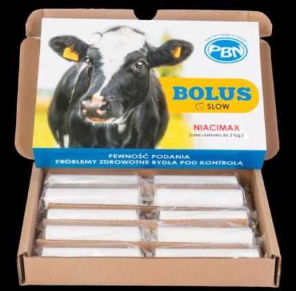 Bolus dla krów przeciw ketozie długodziałający NIACIMAX SLOW