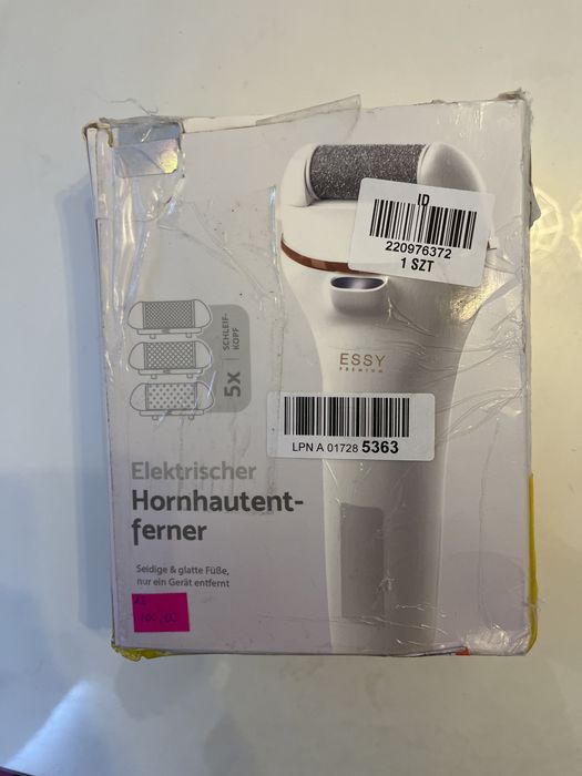 SUPER CENA Pilnik do pięt elektryczny