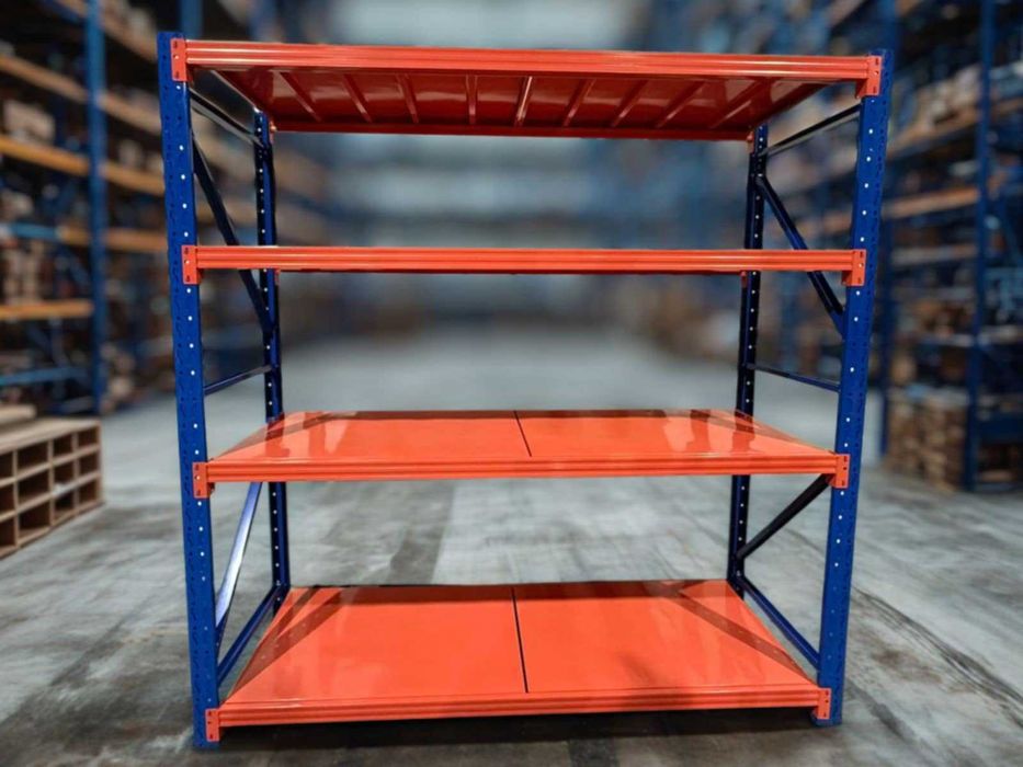 Profesjonalne Regały Magazynowe 2000x600x2000mm 4 Półki