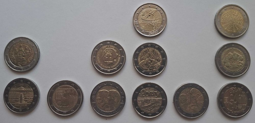 Moedas Comemorativas de Euro