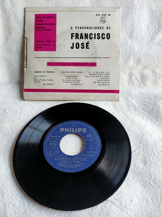 Disco Vinil Single Francisco José