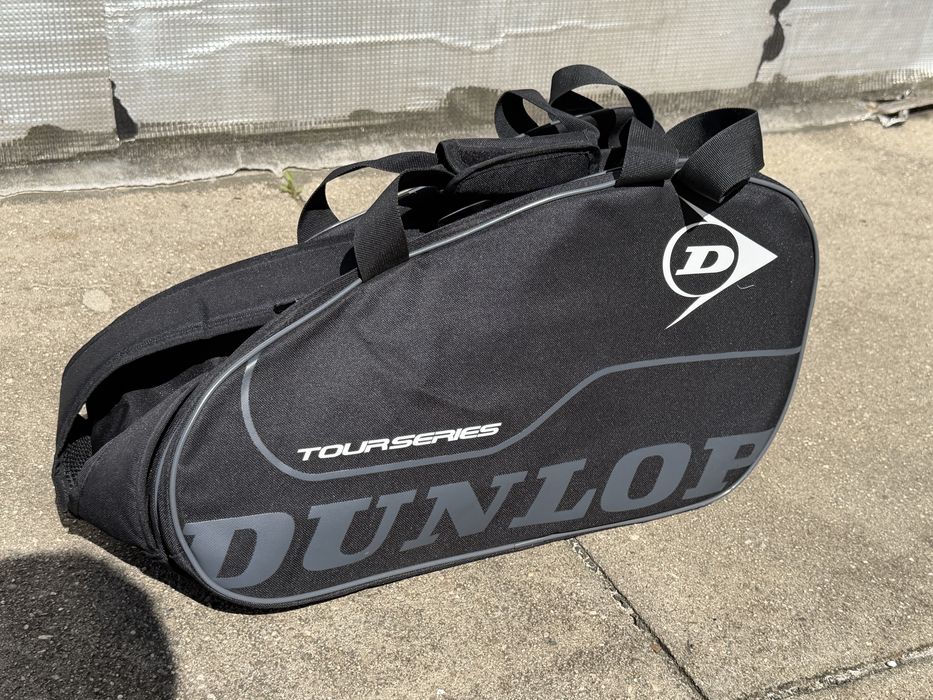 bolsa de padel dunlop tour intro ltda. preta