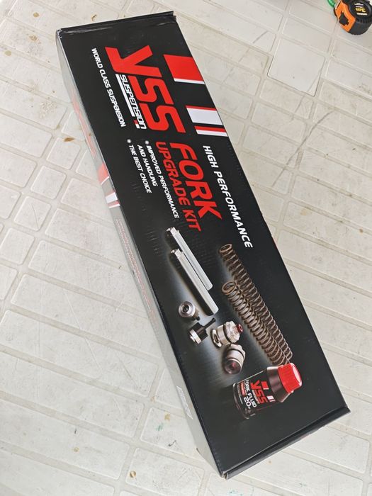 YSS Front Fork Upgrade Kit - Royal Enfield 650, Garfo Kit Upgrade