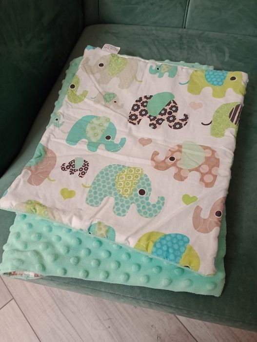 Kocyk i poduszka minky