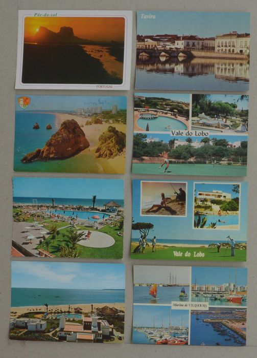 Postais do Algarve 13 unidades    - olx X11319
