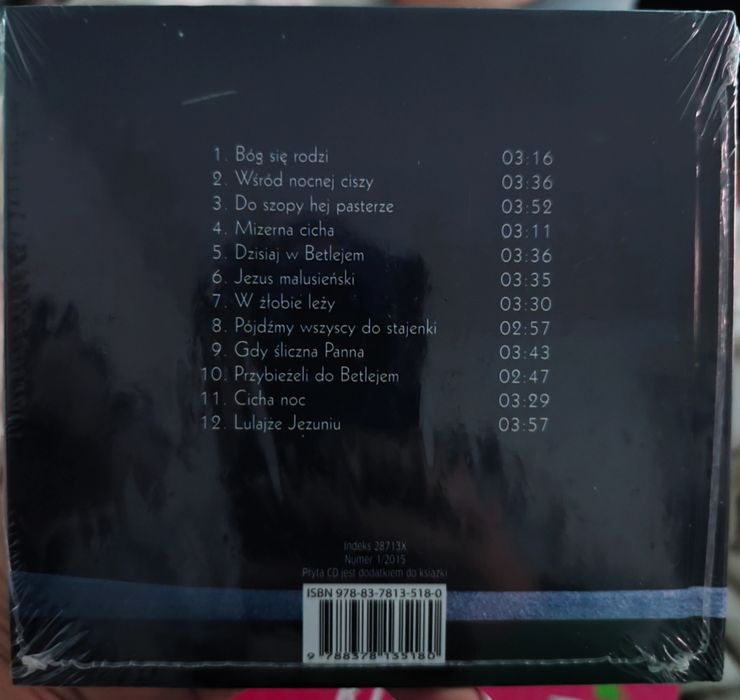 Najpiękniejsze Kolędy – książka + CD, nowe w folii, Fakt