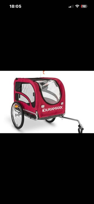 Przyczepka rowerowa dla psa 25kg