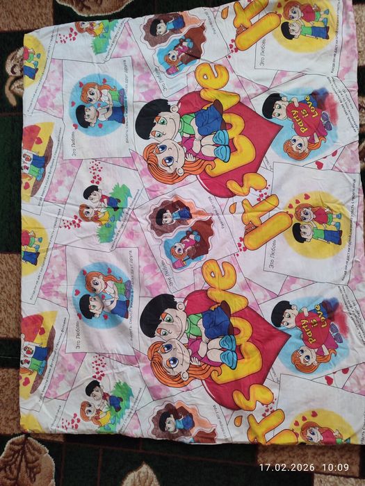 Постіль в дитяче ліжечко