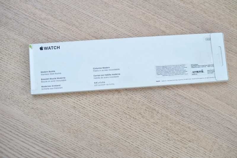 apple watch forest green leather modern buckle