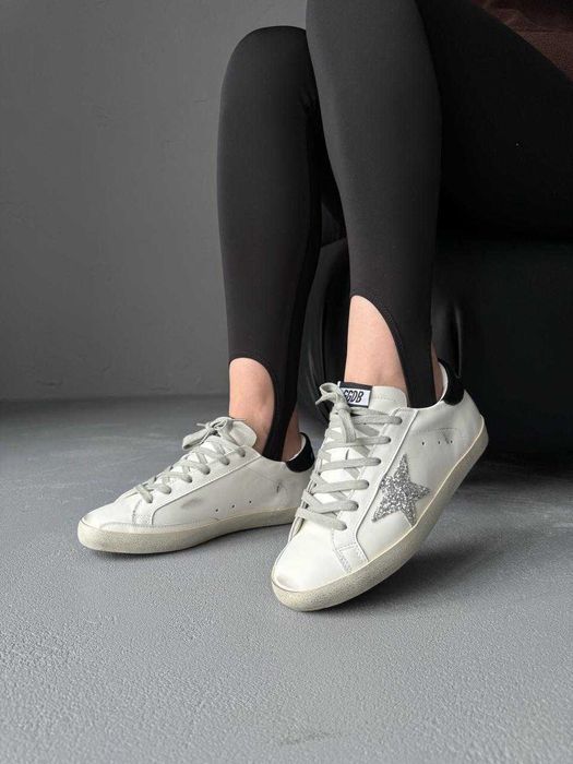 Кросівки Golden Goose Superstar GGDB Silver premium