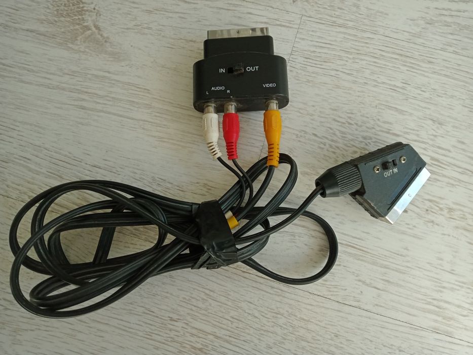 Przewody Eurozłącze z cinch