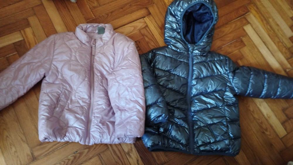 Чехiя куртки пуховики на хлопчика та дiвчинку  на 2-4 рочки