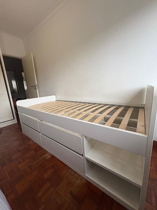 Slakt  Ikea cama solteiro