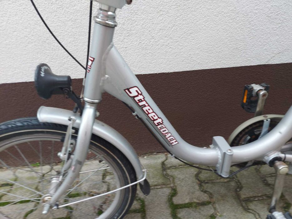 rower składany składak Streetcoach aluminiowy 3biegi Lepper Primus