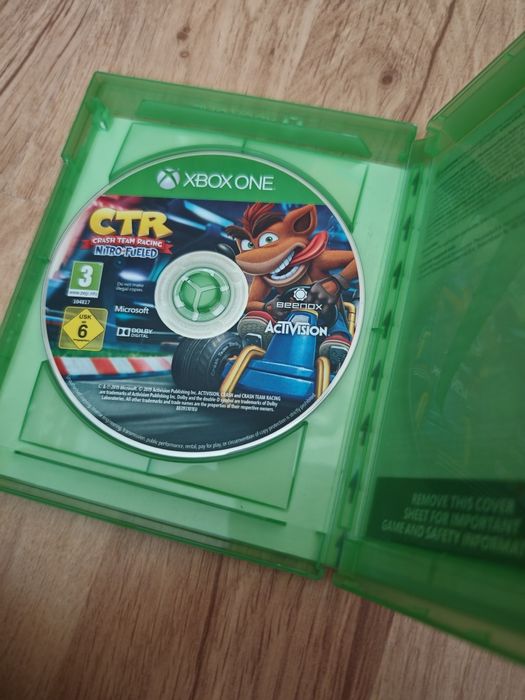 Ctr crash team Racing nitro fueled xbox one s x series