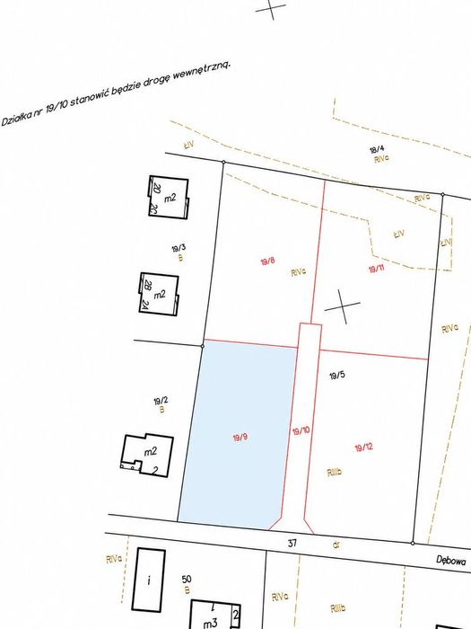 Działka budowlana z drogą asfaltową - Widok 3