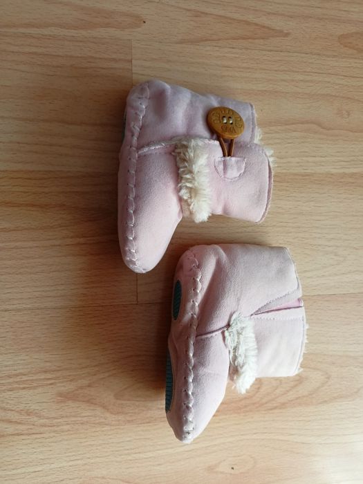 Buty kozaczki niechodki dla dziewczynki  ok. 6-12 miesięcy