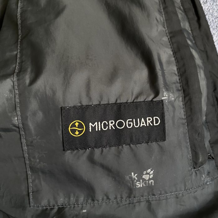 Куртка jack wolfskin чоловіча у чорному та сірому кольорах, джек пухан