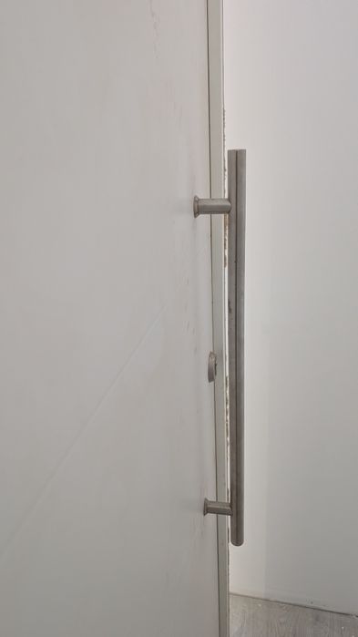 Porta blindada branca