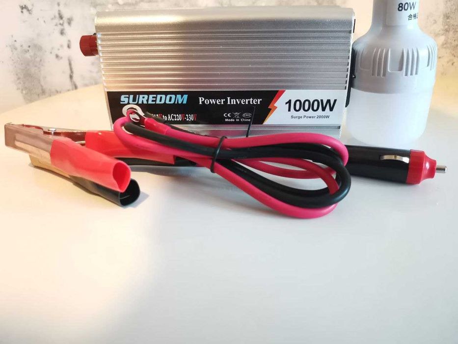 Інвертор 12V 220V 1000W Модифікований синус