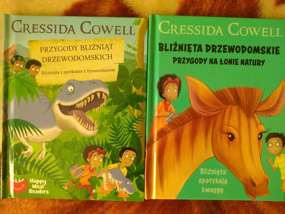 Książeczki z Happy meal Przygody bliźniąt Przewodomskich