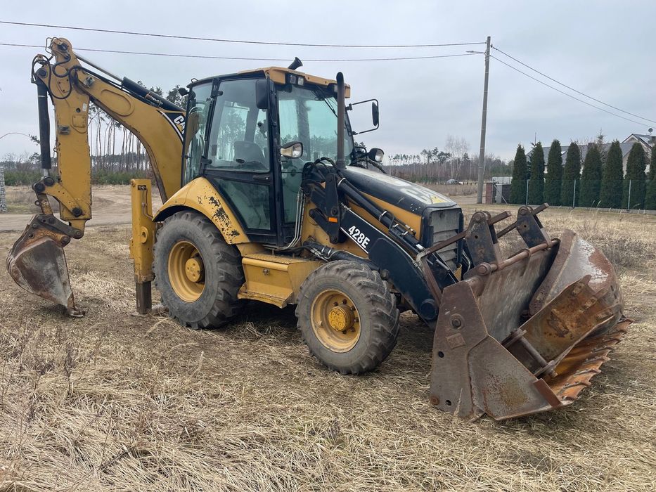 Caterpillar 428E  CAT dźwignie, manual, dobry stan, łyżki! OKAZJA!