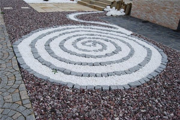 Kamień grecki Thassos 3-6 cm do nowoczesnych wnętrz i ogrodów 1 tona