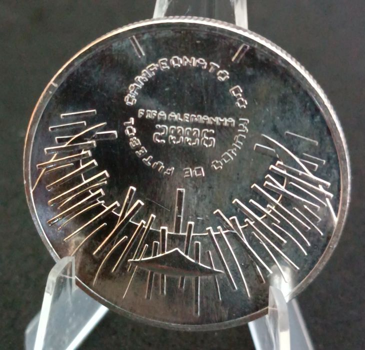 10€- 2006 XVIII Campeonato do Mundo FIFA 2006 - Alemanha Prata 2006