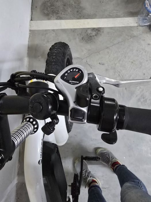 Bicicleta elétrica EcoXtrem Fat Bike 20” – bateria removível, autonomi