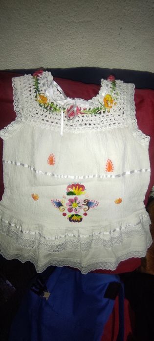Vestido de algodão